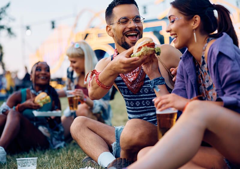 burger catering firmenevent